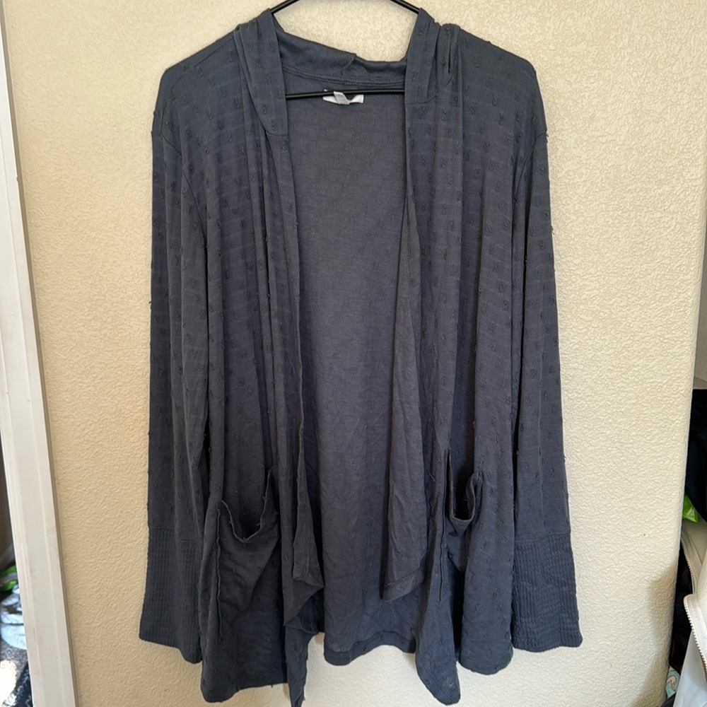 Hooded cardigan from Maurice’s